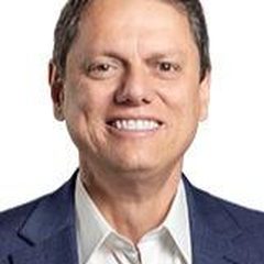 Foto oficial de Tarcísio